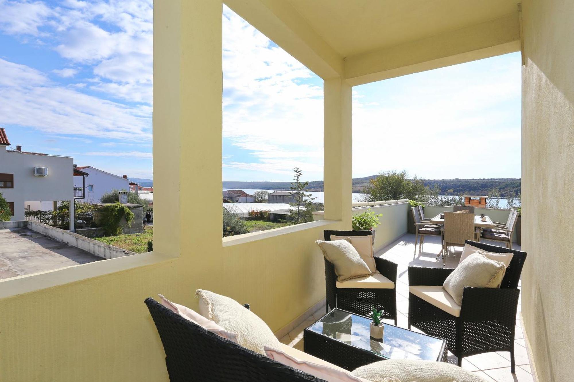 Seaview Apartment Aida Posedarje Zewnętrze zdjęcie
