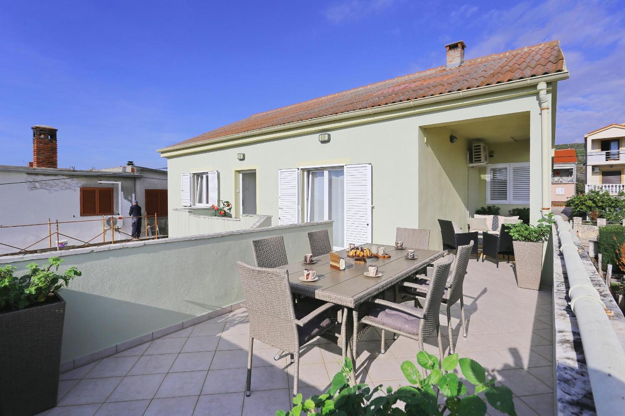 Seaview Apartment Aida Posedarje Zewnętrze zdjęcie